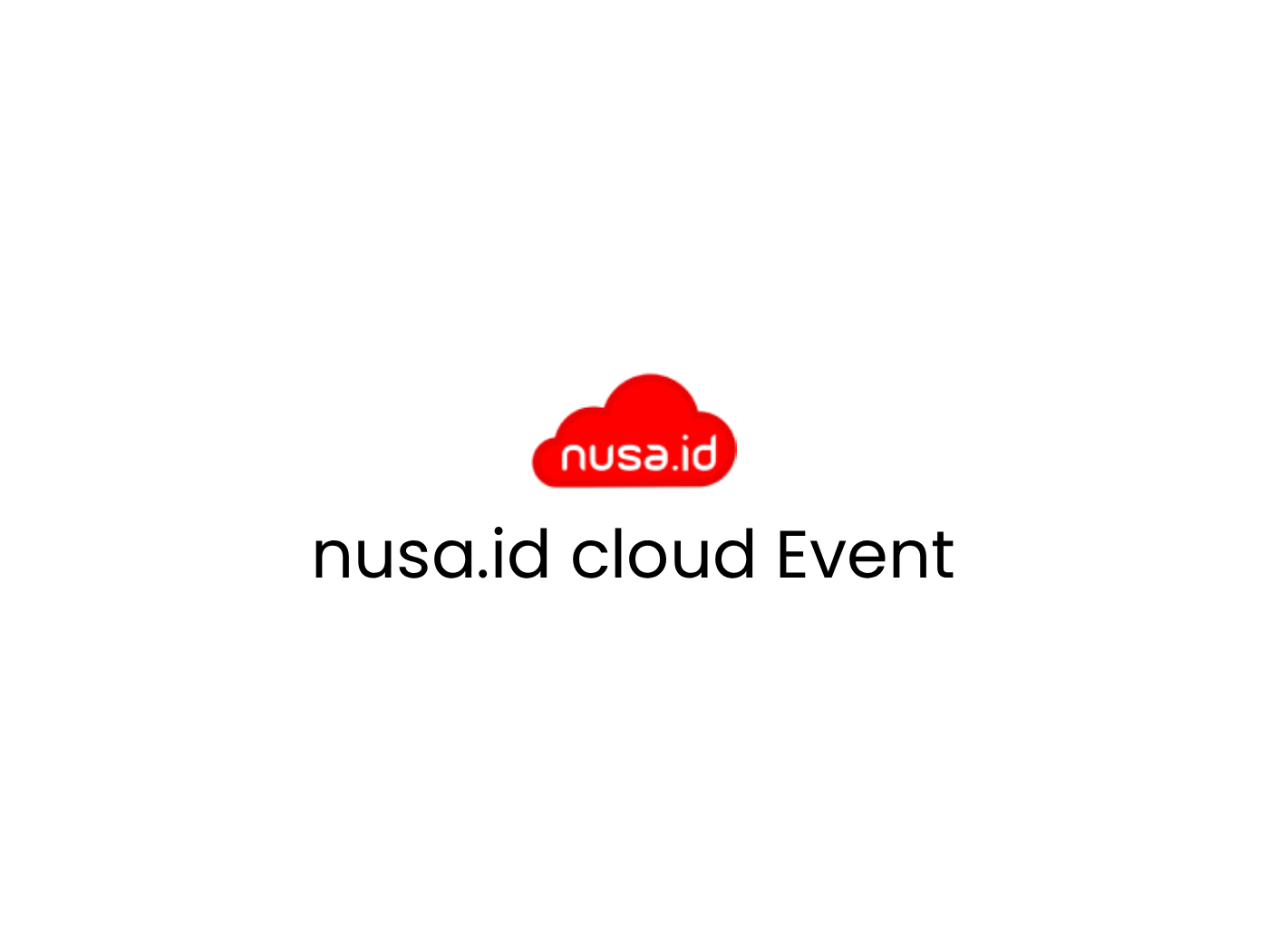 Ilustrasi event dan webinar oleh nusa.id cloud